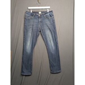 Weatherproof‎ Vintage Slim Straigh Fit Men Jeans Dark Wash Size 34x32